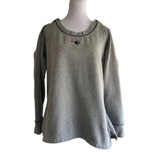New England Patriots NFL Football Hooded Sweatshirt Size Large‎
